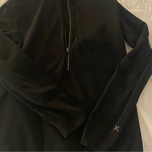 Lululemon men’s black half zip hoodie